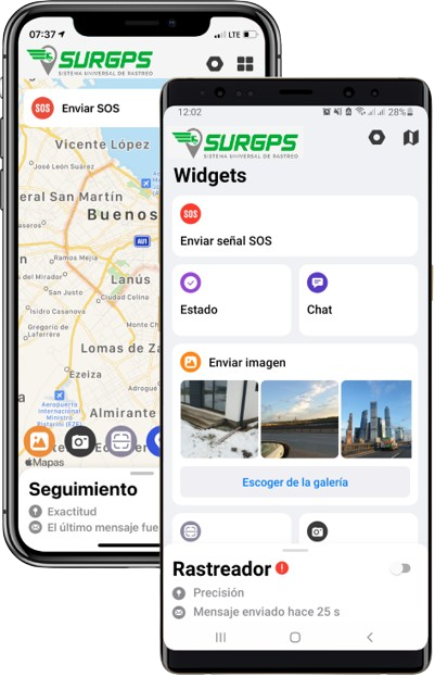 Imagen del dashboard del sistema GPS Tracker Pro